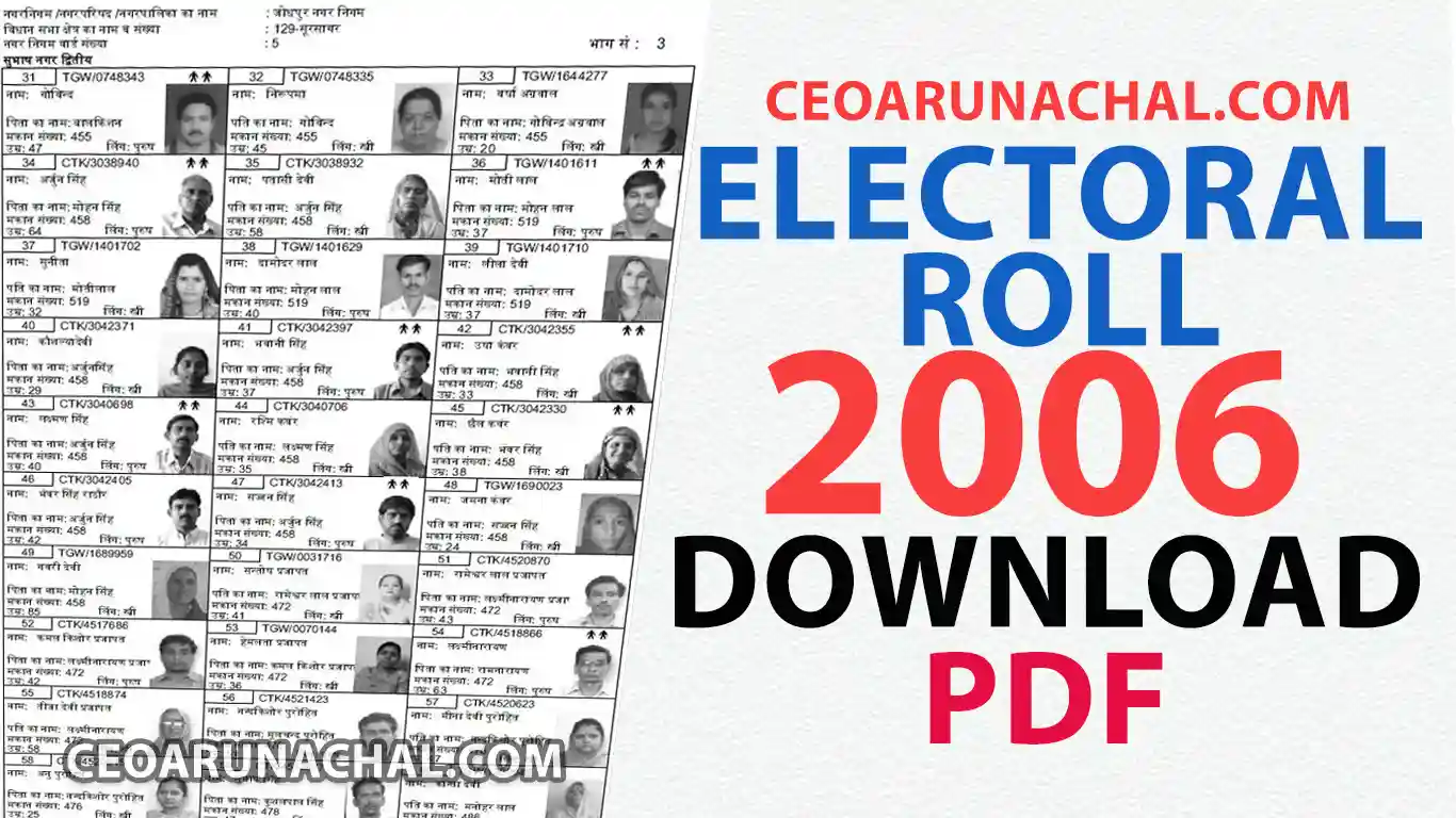 old voter list